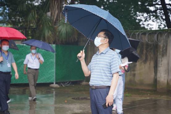 詹丰兴莅临学院开展专题调研并召开座谈会